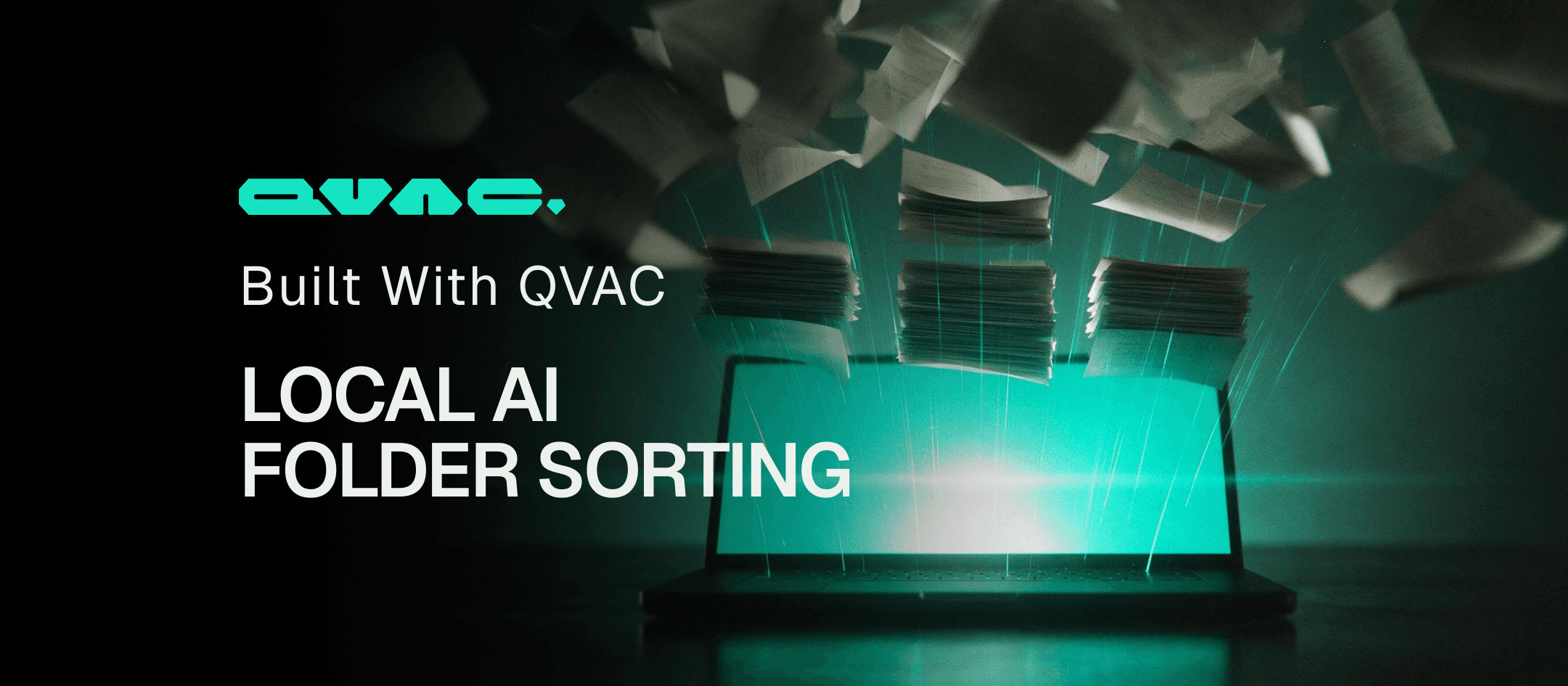 Built with QVAC: a folder that sorts itself, without your documents leaving the machine