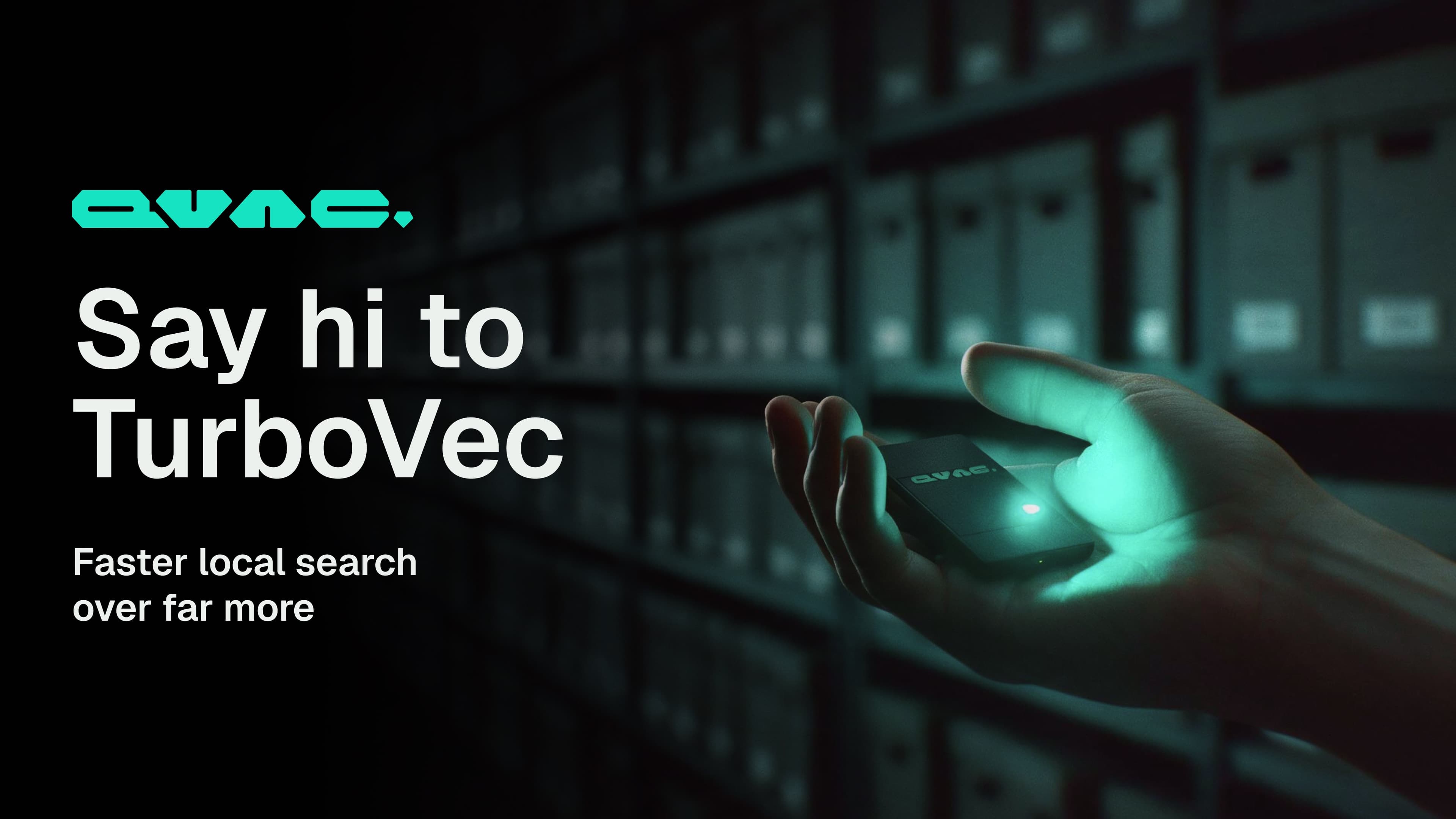 TurboVec: faster local search over far more documents